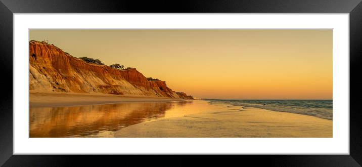 Holiday reflections of Portugal Framed Mounted Print by Naylor's Photography