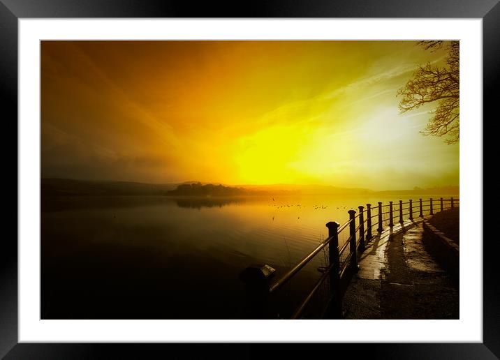 HL0001S - On the Waterfront - Standard Framed Mounted Print by Robin Cunningham