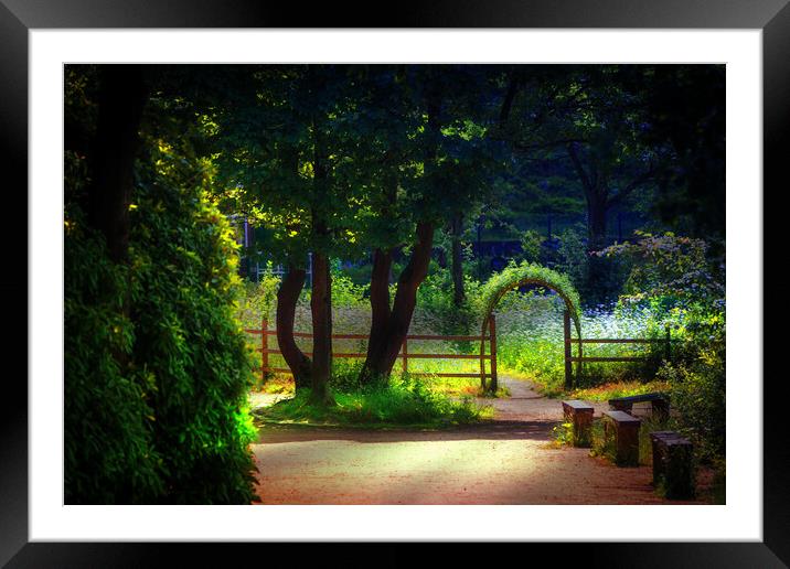 HL0026S - Come on in - Standard Framed Mounted Print by Robin Cunningham