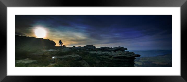 GM0012P - Homeward Bound - Panorama Framed Mounted Print by Robin Cunningham