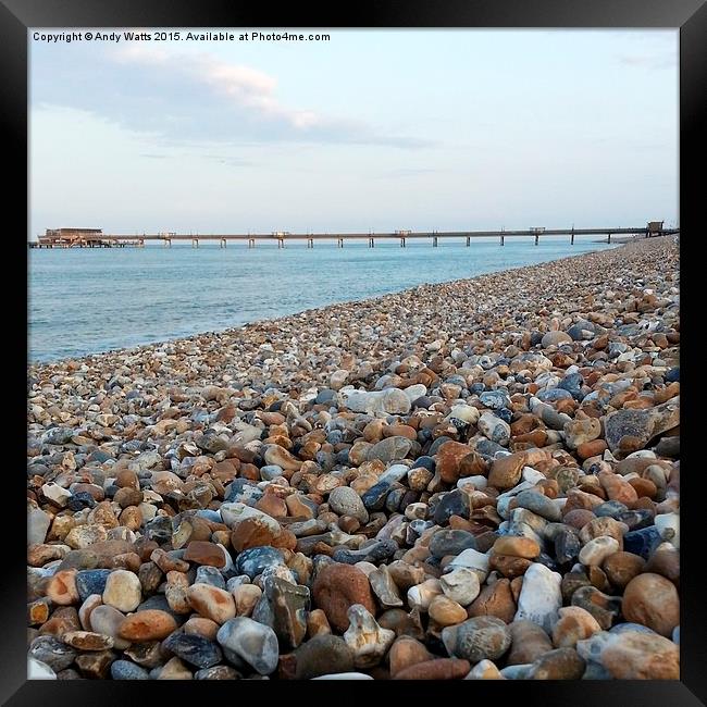  Deal Pier, Kent Framed Print by Andy Watts