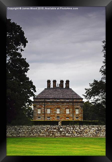  Kinross House Framed Print by James Wood