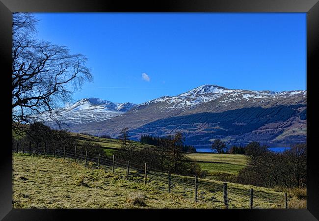 Schiehallion Framed Print by Ann McGrath