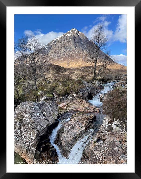 Buachaille Etive Mor  , Glencoe in the Highlands of Scotland , H Framed Mounted Print by Photogold Prints