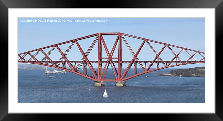  Forth Bridge , Scotland Framed Mounted Print by Photogold Prints