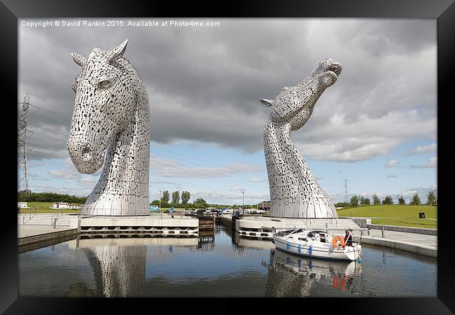 The Kelpies sculptures  Framed Print by Photogold Prints