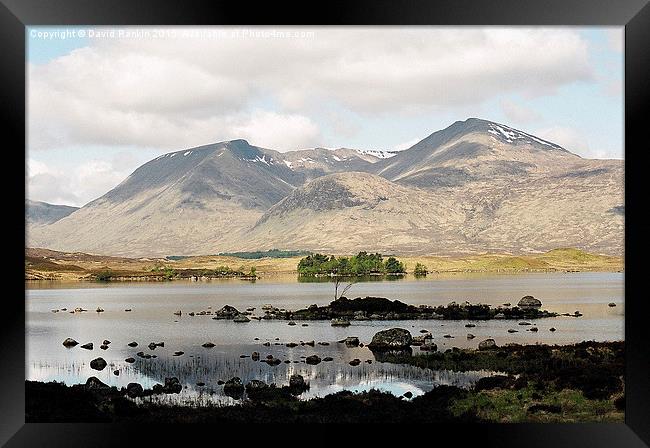 Lochan na h-Achlaise and the Black Mount Framed Print by Photogold Prints