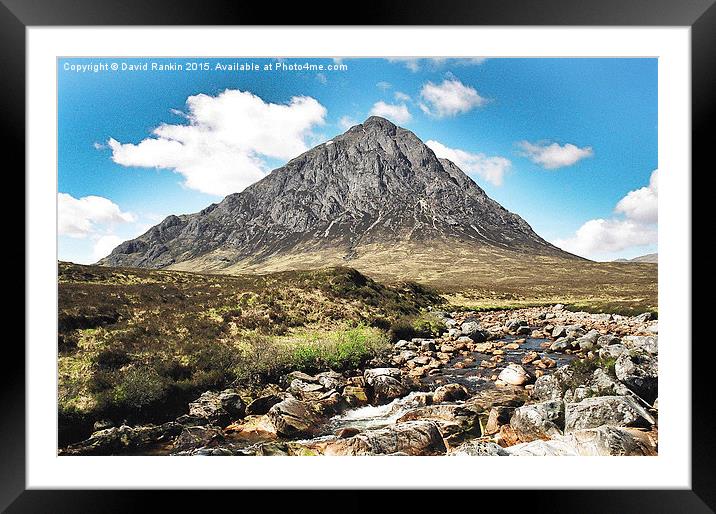  Buachaille Etive Mor Framed Mounted Print by Photogold Prints