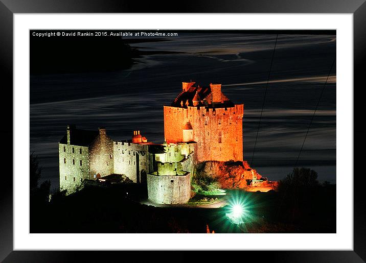 Eilean Donan Castle in the wintertime ,  Scotland Framed Mounted Print by Photogold Prints