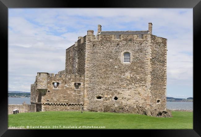 Blackness Castle ( Fort William in Outlander ) Framed Print by Photogold Prints