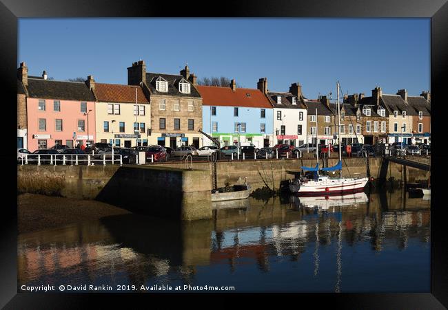 Anstruther harbour , Fife , Scotland Framed Print by Photogold Prints