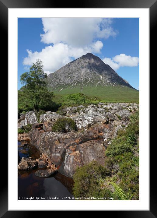 Buachaille Etive Mor, Glen Coe , the Highlands of  Framed Mounted Print by Photogold Prints