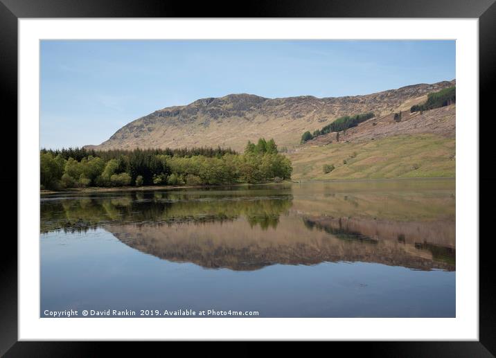 Loch Lubhair, near Crianlarich, the Highlands, Sco Framed Mounted Print by Photogold Prints