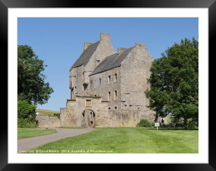 Lallybroch , Midhope Castle , Outlander Framed Mounted Print by Photogold Prints