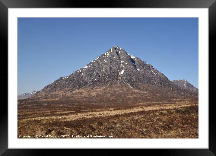 Buachaille Etive Mor , the Highlands , Scotland Framed Mounted Print by Photogold Prints