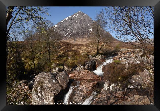 Buachaille Etive Mor , the Highlands , Scotland Framed Print by Photogold Prints