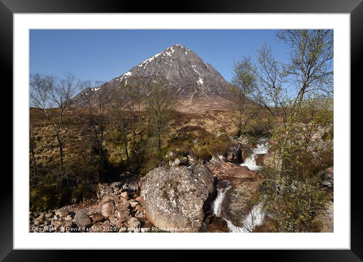 Buachaille Etive Mor , the Highlands , Scotland Framed Mounted Print by Photogold Prints