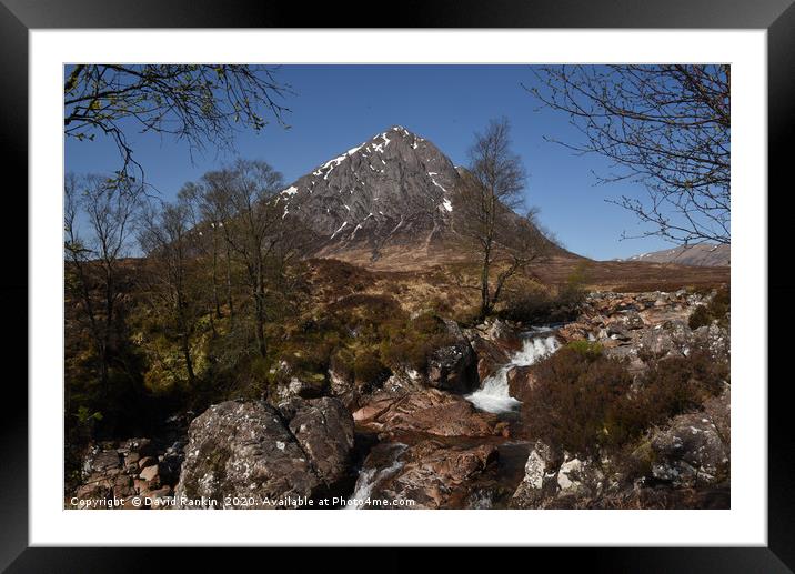 Buachaille Etive Mor , the Highlands , Scotland Framed Mounted Print by Photogold Prints