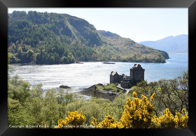 Eilean Donan Castle on a summer afternoon  in the  Framed Print by Photogold Prints