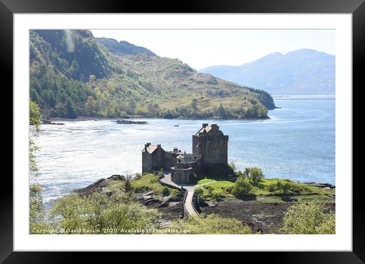 Eilean Donan Castle on a summer afternoon  in the  Framed Mounted Print by Photogold Prints