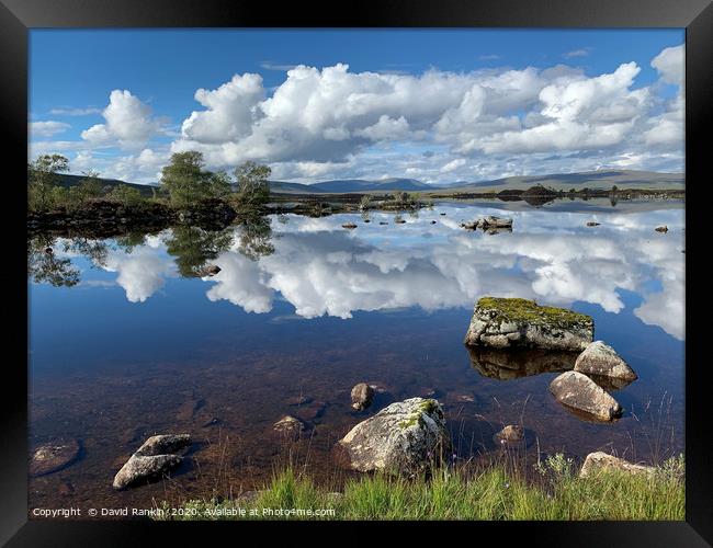 Lochan na h-Achlaise ( Gaelic for Loch of the Armp Framed Print by Photogold Prints