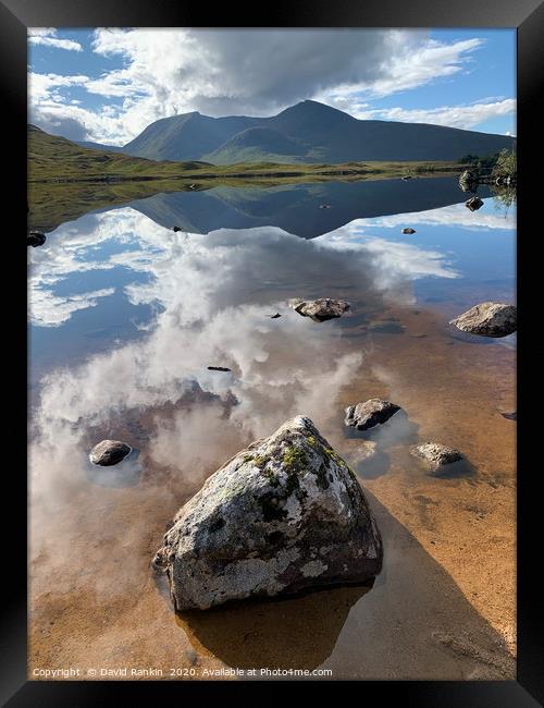 Lochan na h-Achlaise ( Gaelic for Loch of the Armp Framed Print by Photogold Prints