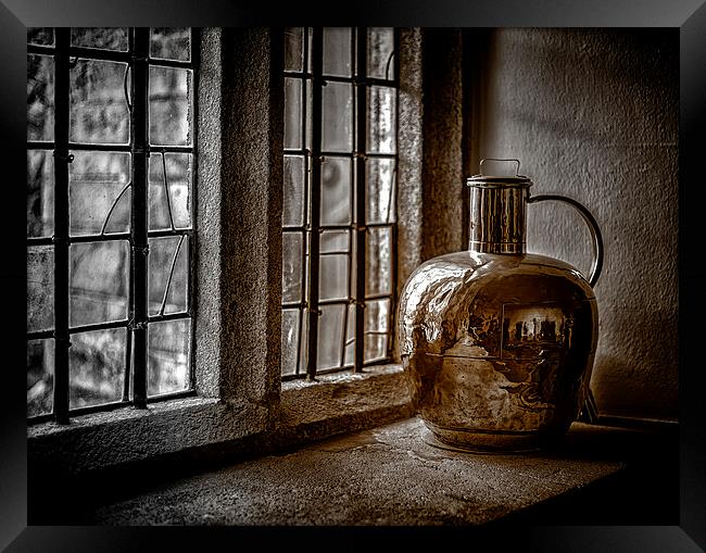  Tudor Window Framed Print by John Baker