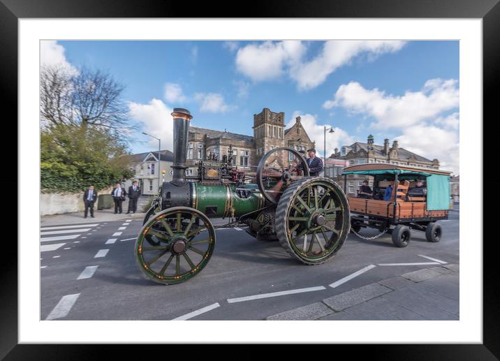 Traction Control Framed Mounted Print by John Baker