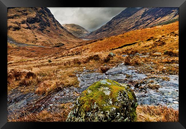 Glen Coe, Scotland Framed Print by David Ross