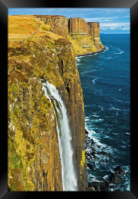 Kilt Rock, Isle of Skye Framed Print by David Ross