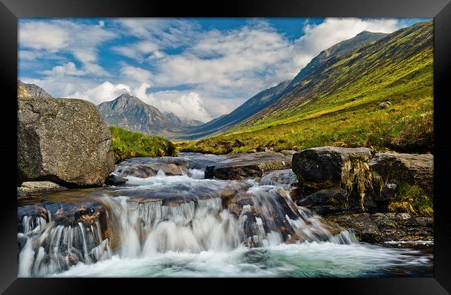 Glen Rosa and Goatfell, Arran Framed Print by David Ross