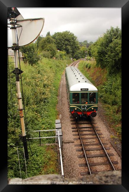 Class 122 Bubblecar Framed Print by Stephen Hamer