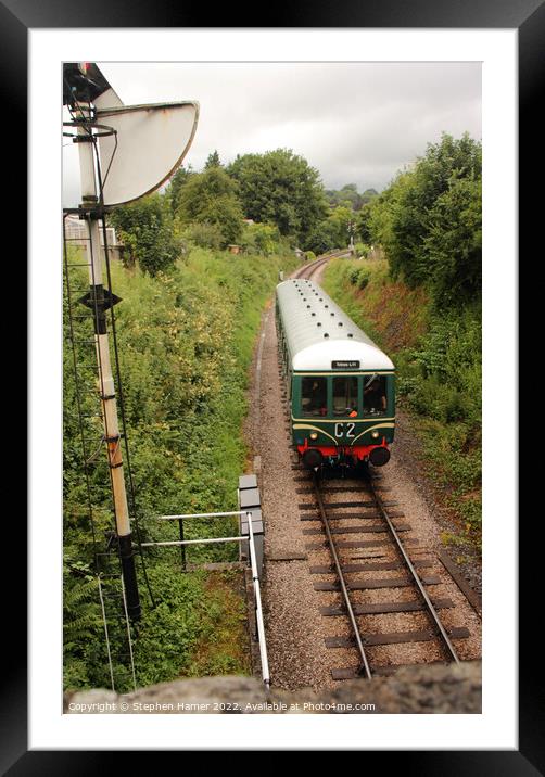 Class 122 Bubblecar Framed Mounted Print by Stephen Hamer