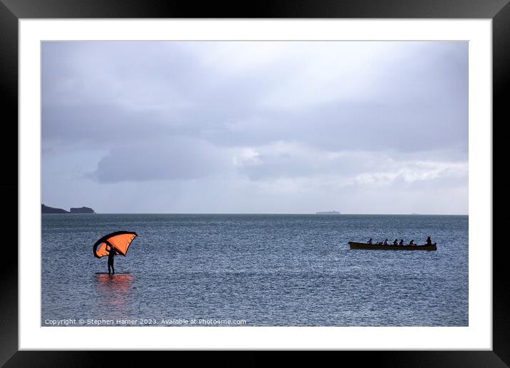 Coastal Adventure Framed Mounted Print by Stephen Hamer