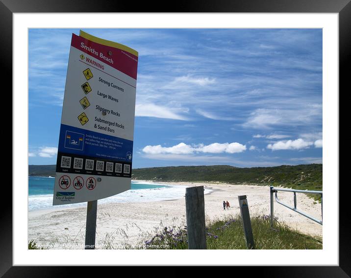 Serenity at Smiths Beach Framed Mounted Print by Stephen Hamer