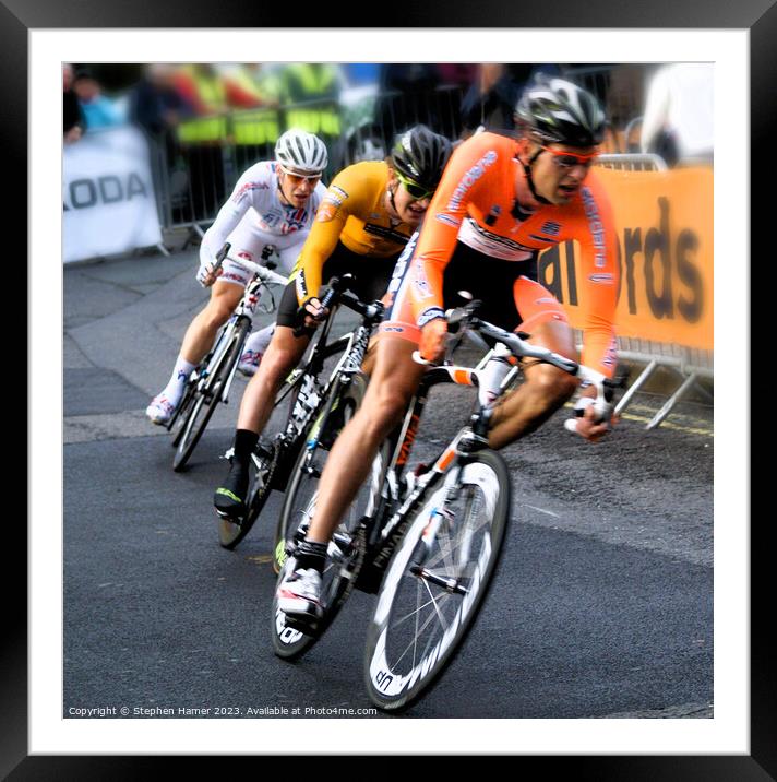 Who Wheel Win? Framed Mounted Print by Stephen Hamer