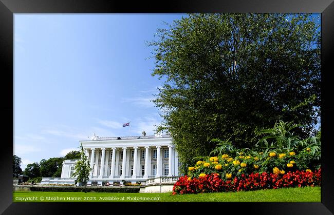 Oldway Mansion  Framed Print by Stephen Hamer