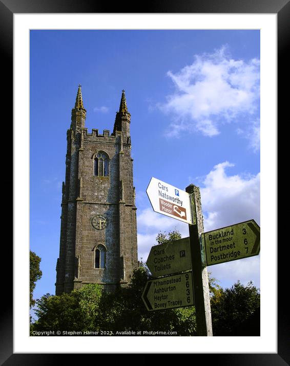 Cathedral of the Moor Framed Mounted Print by Stephen Hamer