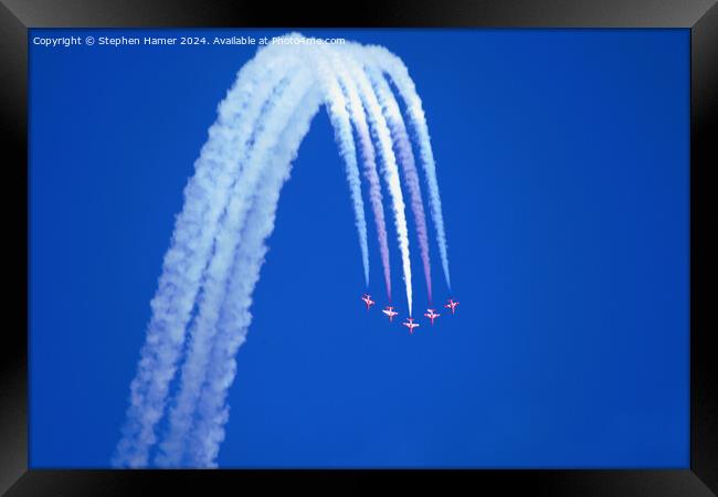 Those Magnificent Men in their Flying Machines Framed Print by Stephen Hamer