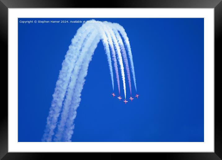 Those Magnificent Men in their Flying Machines Framed Mounted Print by Stephen Hamer