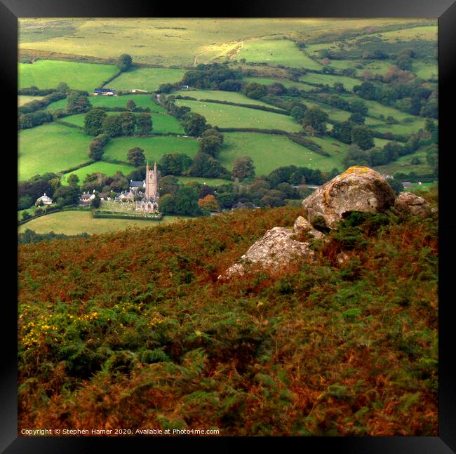 Majestic Moorland Cathedral Framed Print by Stephen Hamer