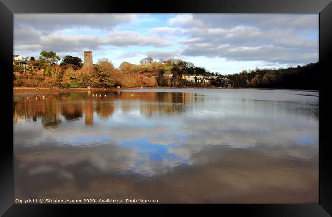 Still Water Framed Print by Stephen Hamer