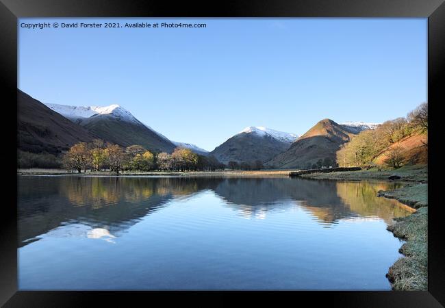 Brothers Water View, Lake District, Cumbria, UK Framed Print by David Forster