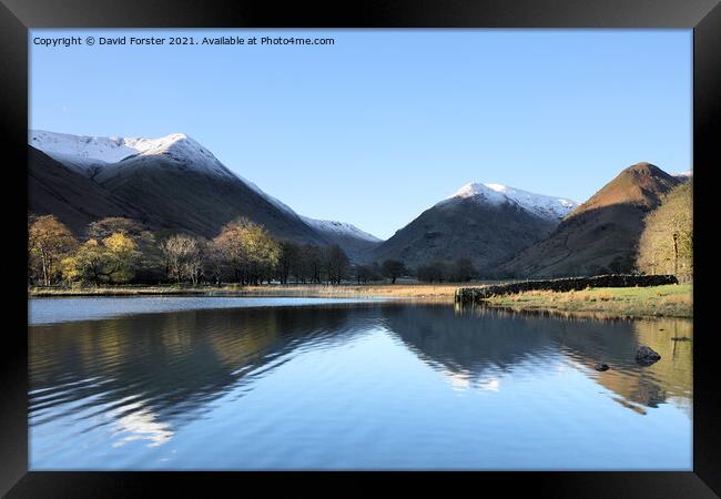 Brothers Water, Lake District, Cumbria, UK Framed Print by David Forster