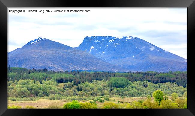 Ben Nevis, Scotland Framed Print by Richard Long