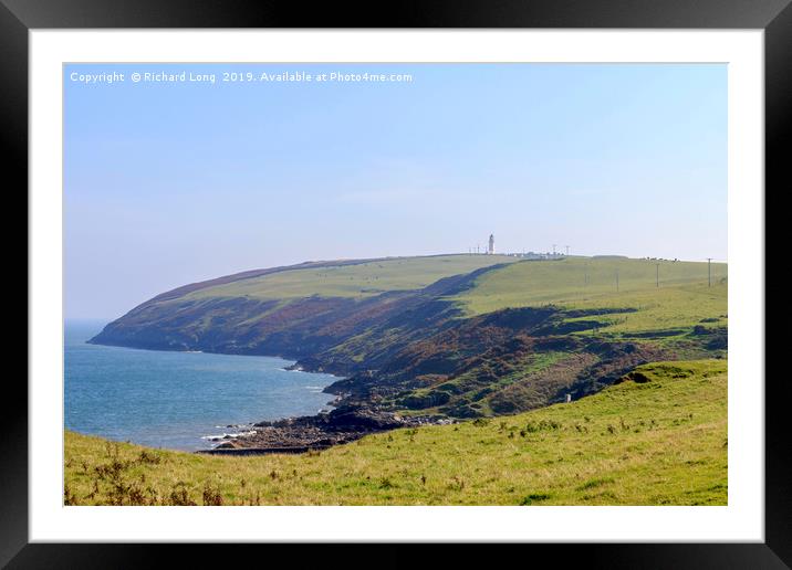 Mull of Galloway Light house Framed Mounted Print by Richard Long