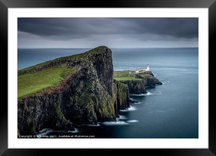 Neist Point Lighthouse Framed Mounted Print by Phil Reay