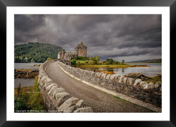 Eileen Donan Castle Framed Mounted Print by Phil Reay