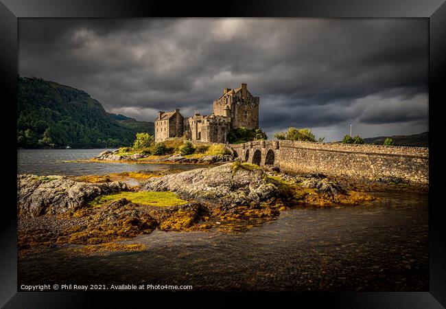 Eileen Donan Castle Framed Print by Phil Reay