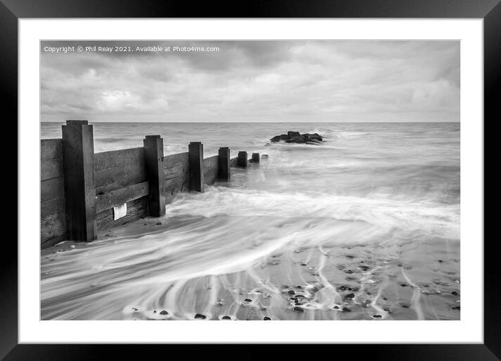 On the beach Framed Mounted Print by Phil Reay